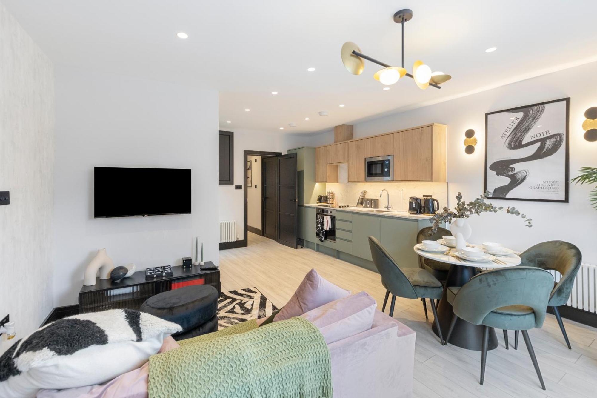 伦敦Unwind In Style 2Br With Cozy Backyard For Groups公寓 外观 照片